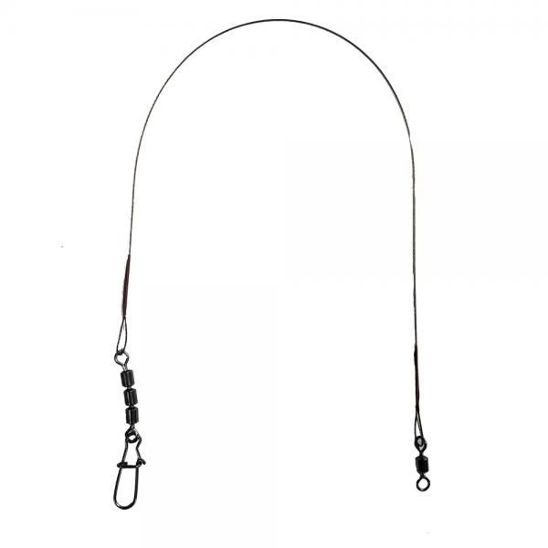 Profiblinker Stalen Onderlijnen 1x7 Anti-Twist 30cm 20 Stuks 2 Profiblinker Stalen Onderlijnen 1x7 Anti-Twist 30cm 20 Stuks - Afbeelding 2