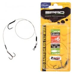 Spro Heavy Duty Baitfish Rig 7x7 AFW 1x Treble + Single Hook
