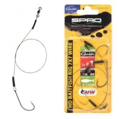Spro Heavy Duty Baitfish Rig 7x7 AFW 30cm 1x F314 Single Hook