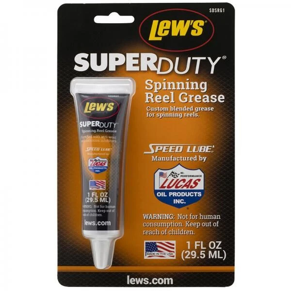 Lew's Superduty Spinning Reel Grease 1 Lew's Superduty Spinning Reel Grease