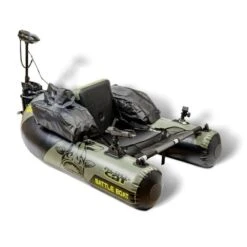Black Cat Battle Boat Set 170cm 113cm (Inclusief Accessoires & Elektromotor)