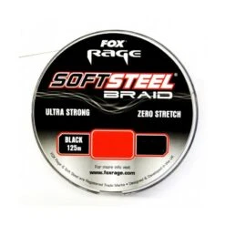 Rage Soft Steel Braid Black 125m 0.08mm - 4.95kg