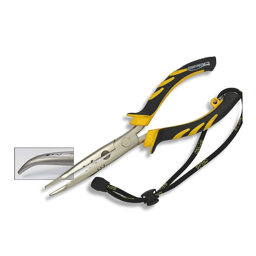 Spro Bent Nose Pliers 18cm 1 Spro Bent Nose Pliers 18cm