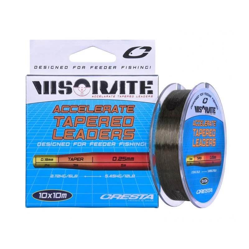 Cresta Visorate Intenz Tapered Leader 0.18mm-0.25mm 1 Cresta Visorate Intenz Tapered Leader 0.18mm-0.25mm