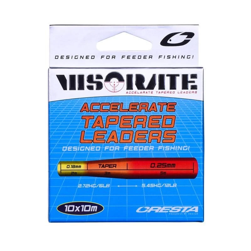 Cresta Visorate Intenz Tapered Leader 0.18mm-0.25mm 2 Cresta Visorate Intenz Tapered Leader 0.18mm-0.25mm - Afbeelding 2