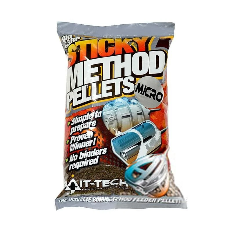 Bait-Tech Sticky Method Pellets 800g 1 Bait-Tech Sticky Method Pellets 800g