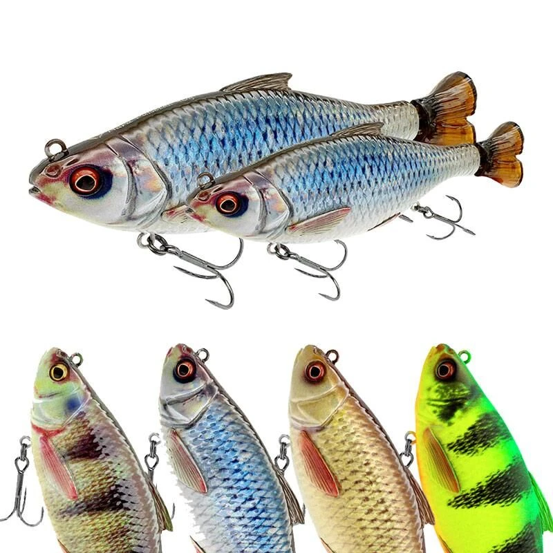 Savage Gear 3D Hard Pulsetail Roach 13.5cm Slow Sinking 1 Savage Gear 3D Hard Pulsetail Roach 13.5cm Slow Sinking