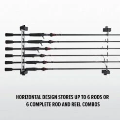 Abu Garcia Vertical 11 Rod Rack -Hengels Wereld Verkoopwinkel 4120286 Abu Garcia Vertical 11 Rod Rack 10