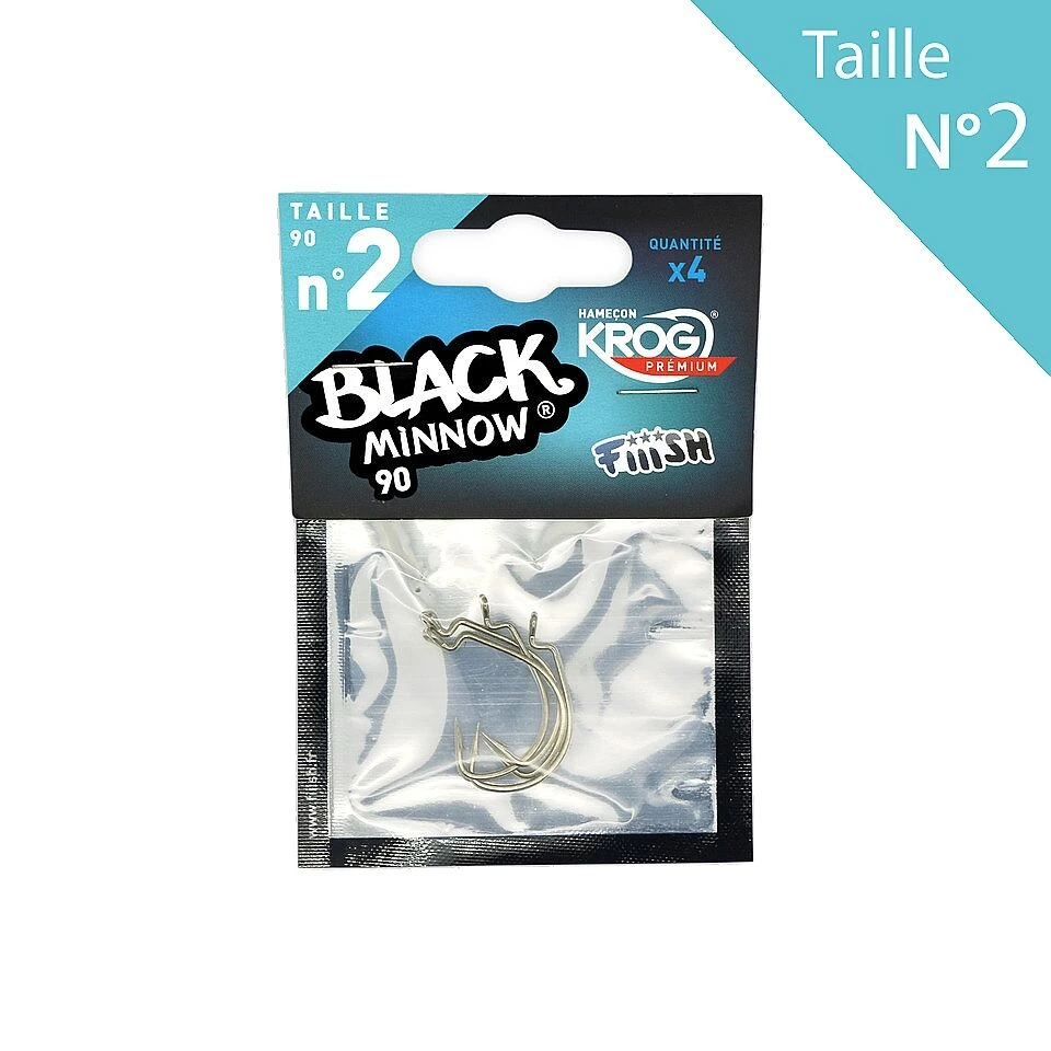 Fiiish Black Minnow 90 KROG Haak 1 Fiiish Black Minnow 90 KROG Haak