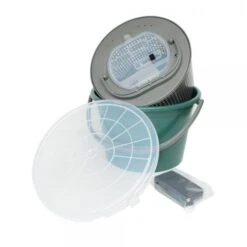 Arca Aasemmer Dubbel Gr 18 L Incl. Pompje -Hengels Wereld Verkoopwinkel 9942692251Aasemmer Rond Dubbel 18L incl pompje 1